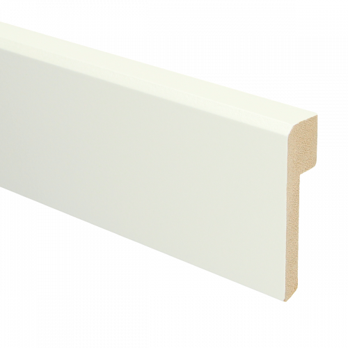 MDF Renovatieplint klassiek voorgel. RAL 9010