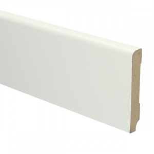 MDF Koloniale plint wit voorgelakt RAL 9010