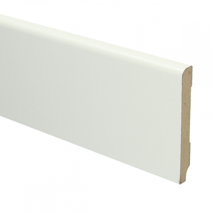 MDF Koloniale plint wit voorgelakt RAL 9010