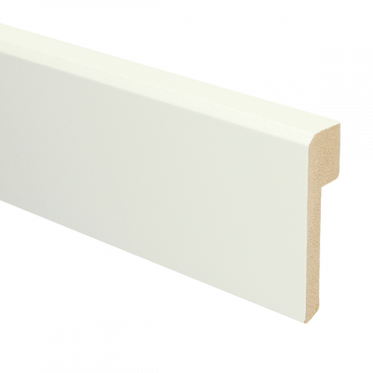 MDF Renovatieplint klassiek voorgel. RAL 9010