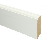MDF Eigentijdse plint wit voorgel. RAL 9010